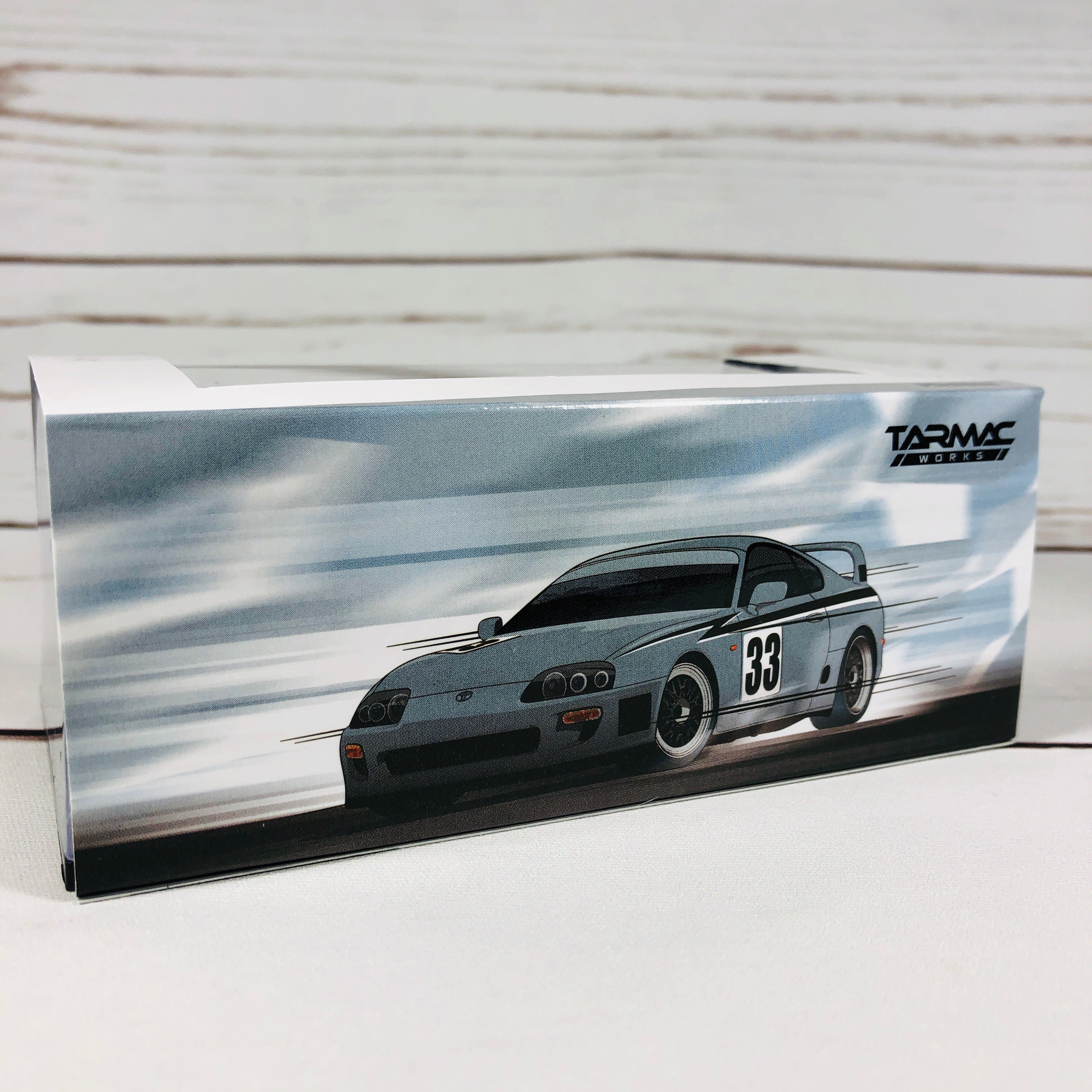 Tarmac Works 1/64 Toyota Supra Team Blitz Group N #33 – Tokyo Station