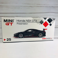 MINI GT 1/64 Honda NSX GT3 Presentation