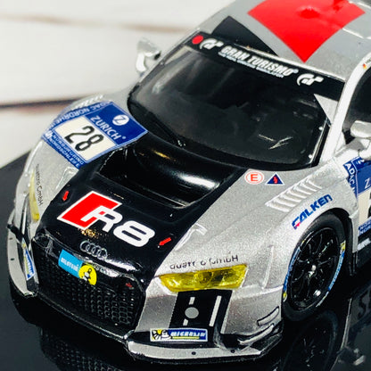 Tarmac Works 1/64 Audi R8 LMS 2015 - Nurburgring 24H 2015 Winner #28 T64-007-15N24