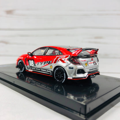 Tarmac Works 1/64 Honda Civic Type R FK8 NASA 25 Hours of Thunderhill #18 T64-014-NASA