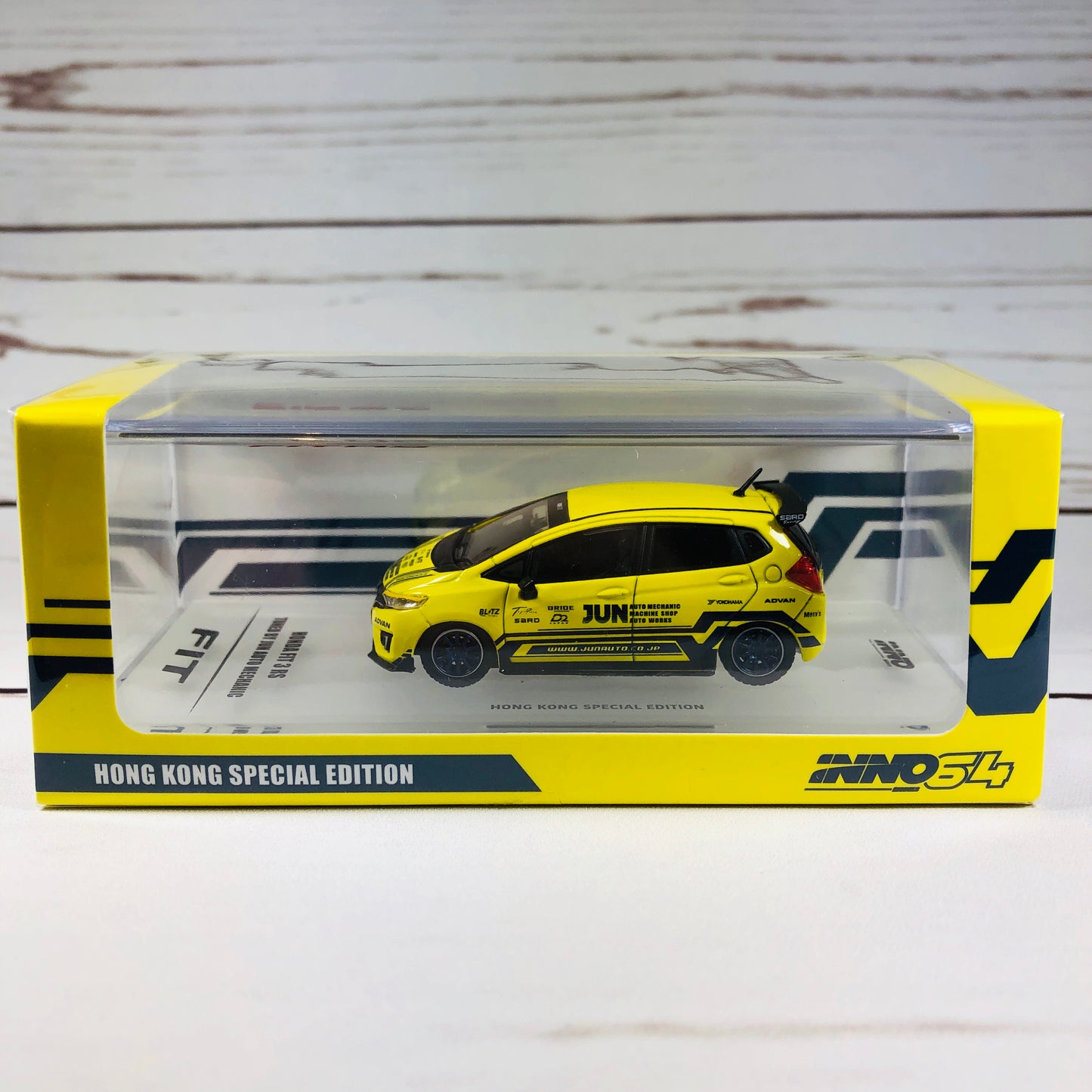 INNO64 HONDA FIT 3 RS TUNED BY JUN AUTO MECHANIC Hong Kong Special Edition