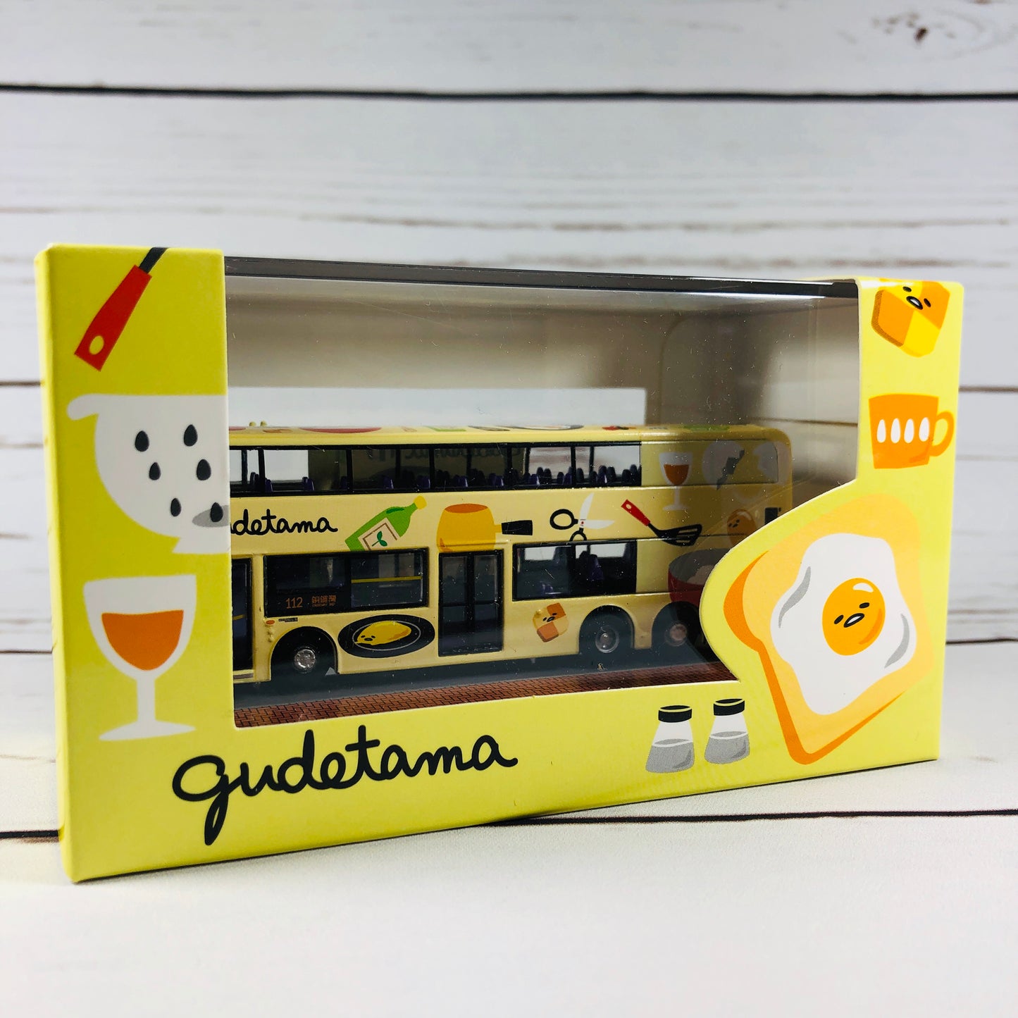 80M Diecast Gudetama Bus CR120002