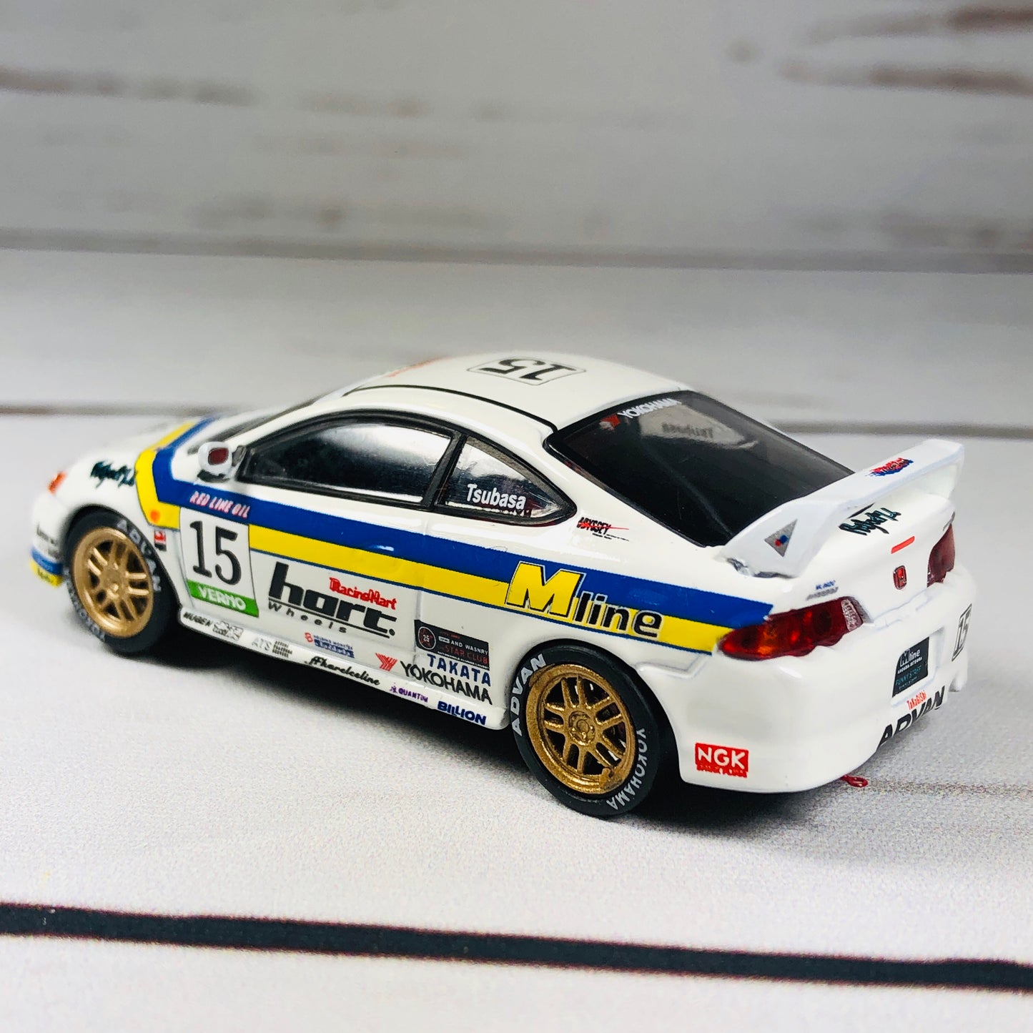 INNO64 HONDA INTEGRA Type-R DC5 #15 “M LINE” VERNO Japan One Make Race 2002