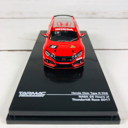 Tarmac Works 1/64 Honda Civic Type R FK8 NASA 25 Hours of Thunderhill #18 T64-014-NASA