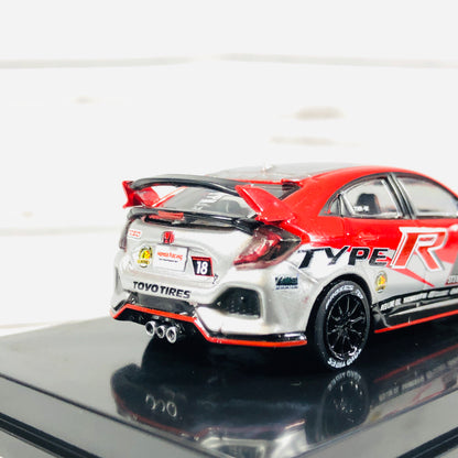 Tarmac Works 1/64 Honda Civic Type R FK8 NASA 25 Hours of Thunderhill #18 T64-014-NASA