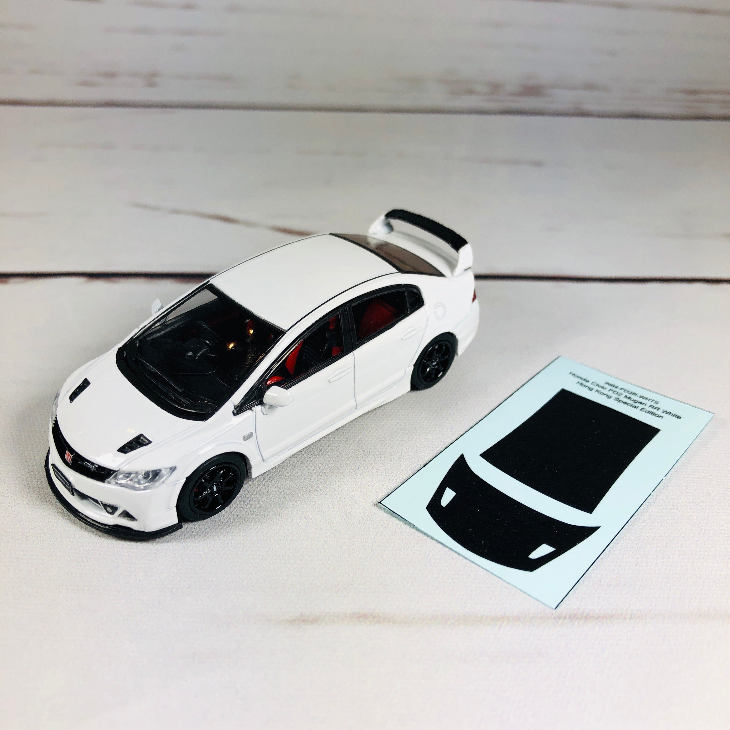 INNO64 1/64 ホンダcivic TYPE R FD2 INNO64 HONDA CIVIC TYPE R FD2 WHITE SEALED | eBay