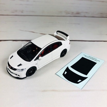 INNO64 HONDA CIVIC FD2 MUGEN RR WHITE Hong Kong Special Edition