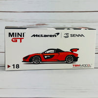 MINI GT McLaren Senna Mira Orange LHD MGT00018-R