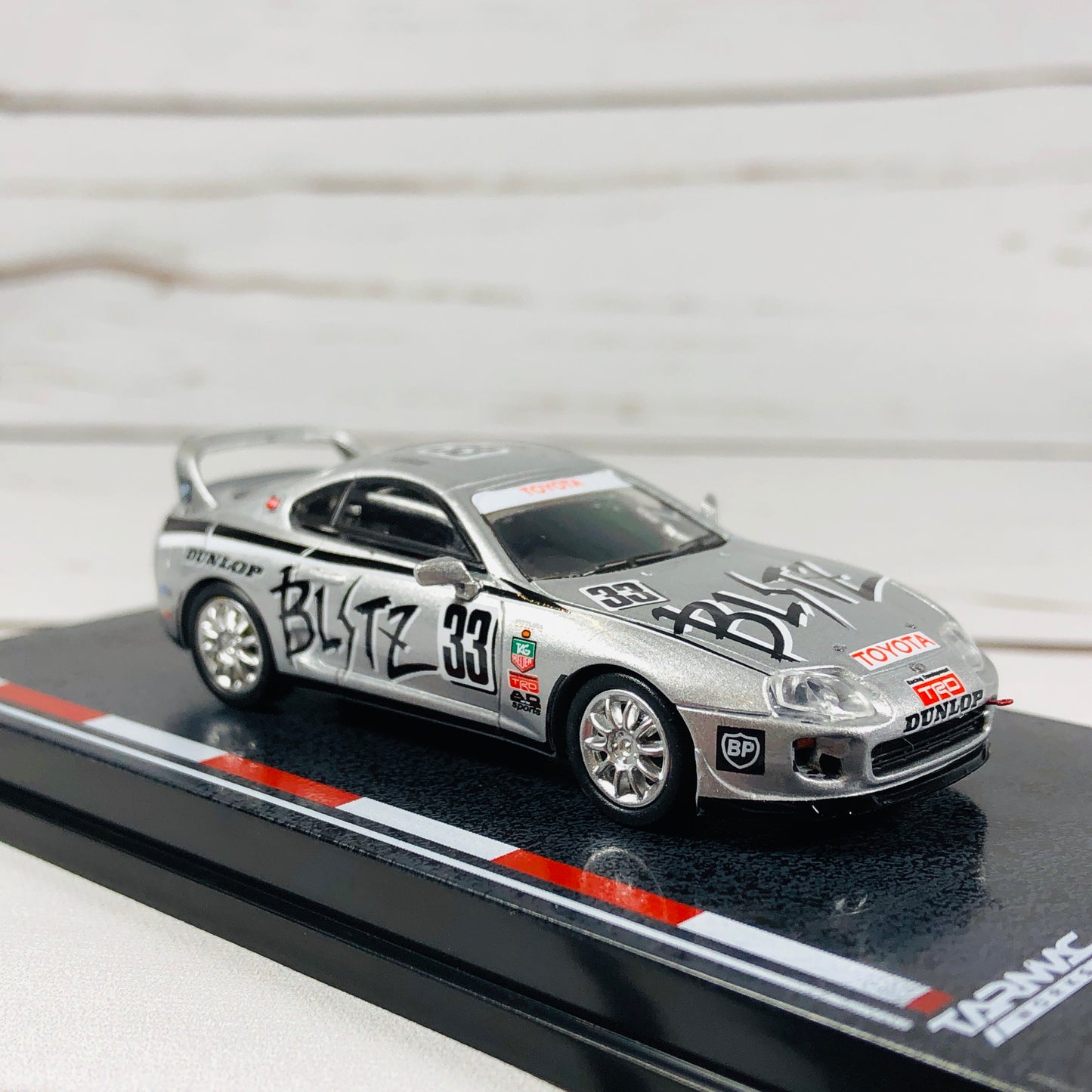 Tarmac Works 1/64 Toyota Supra Team Blitz Group N #33