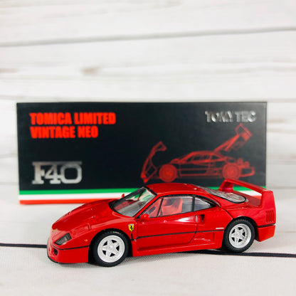 Tomica Tomytec Limited Vintage Neo FERRARI F40 (RED) 1/64