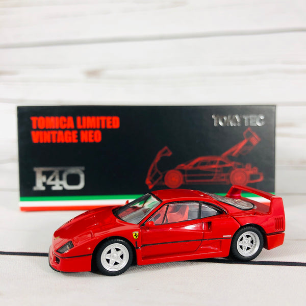 Tomica Tomytec Limited Vintage Neo FERRARI F40 (RED) 1/64 – Tokyo