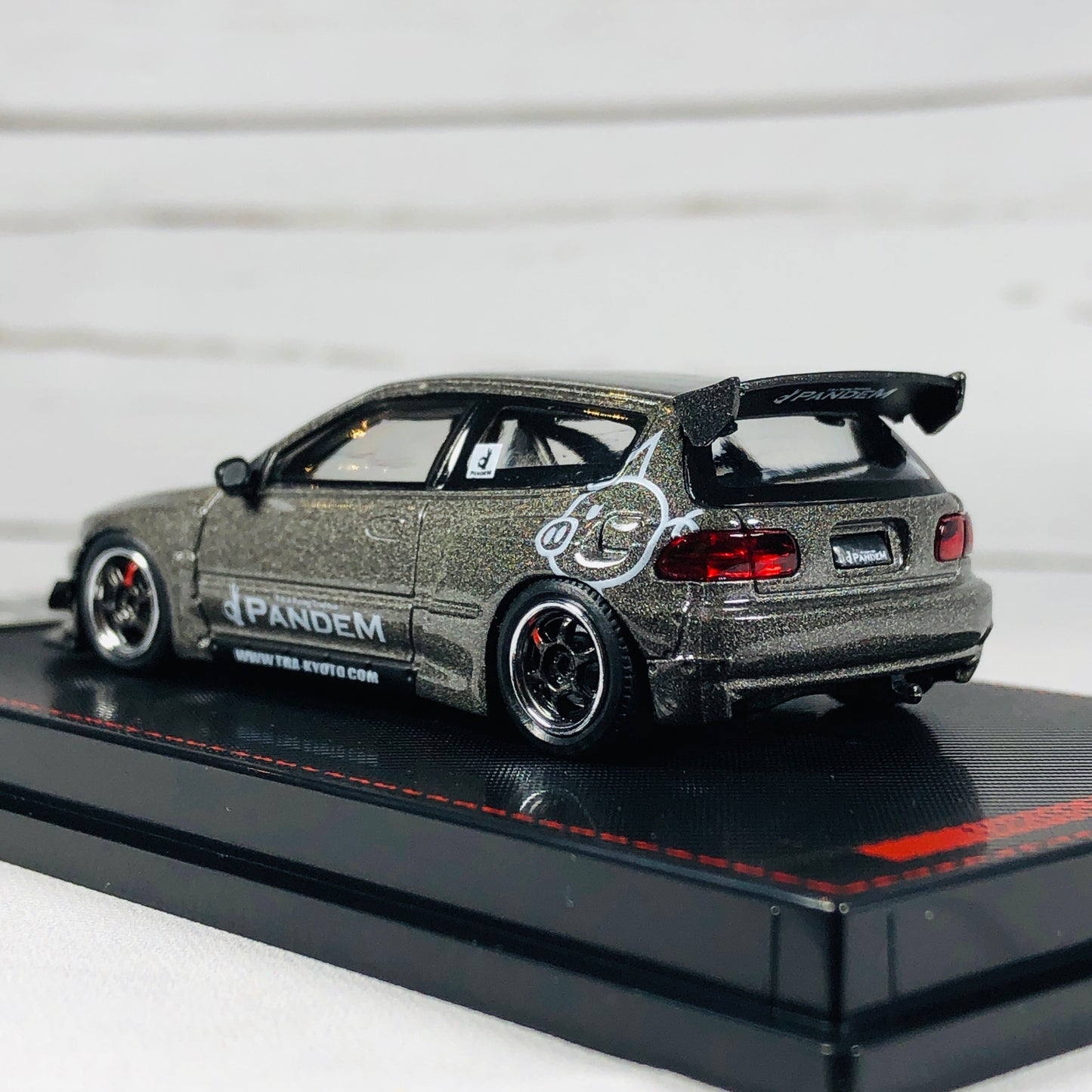 Ignition model 1/64 PANDEM CIVIC (EG6) Gun Metallic