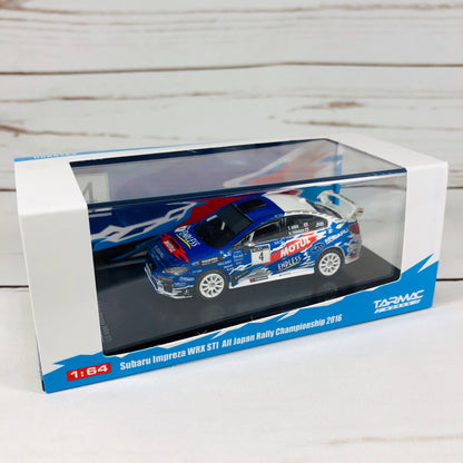 Tarmac Works 1/64 Subaru WRX STI All Japan Rally Championship 2016 #4 T64-016-JRC