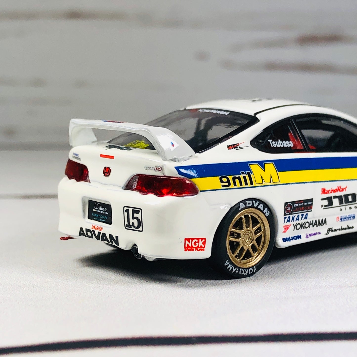 INNO64 HONDA INTEGRA Type-R DC5 #15 “M LINE” VERNO Japan One Make Race 2002