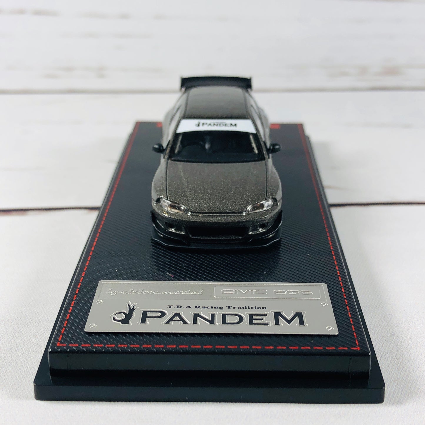 Ignition model 1/64 PANDEM CIVIC (EG6) Gun Metallic
