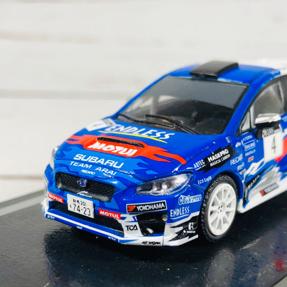 Tarmac Works 1/64 Subaru WRX STI All Japan Rally Championship 2016 #4 T64-016-JRC