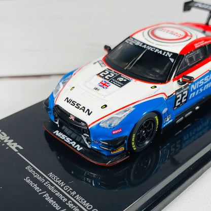Tarmac Works 1/64 Nissan GTR NISMO GT3 Blancpain Endurance Series 2015 #22 T64-005-BES22