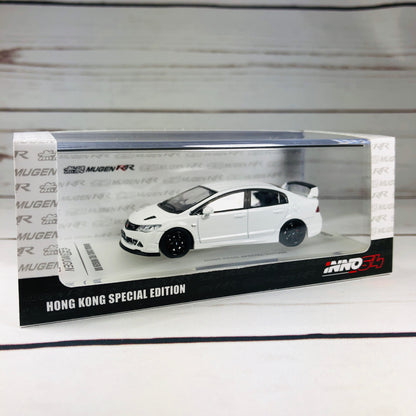 INNO64 HONDA CIVIC FD2 MUGEN RR WHITE Hong Kong Special Edition