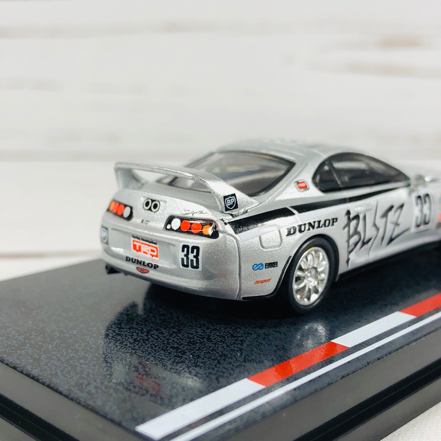 Tarmac Works 1/64 Toyota Supra Team Blitz Group N #33