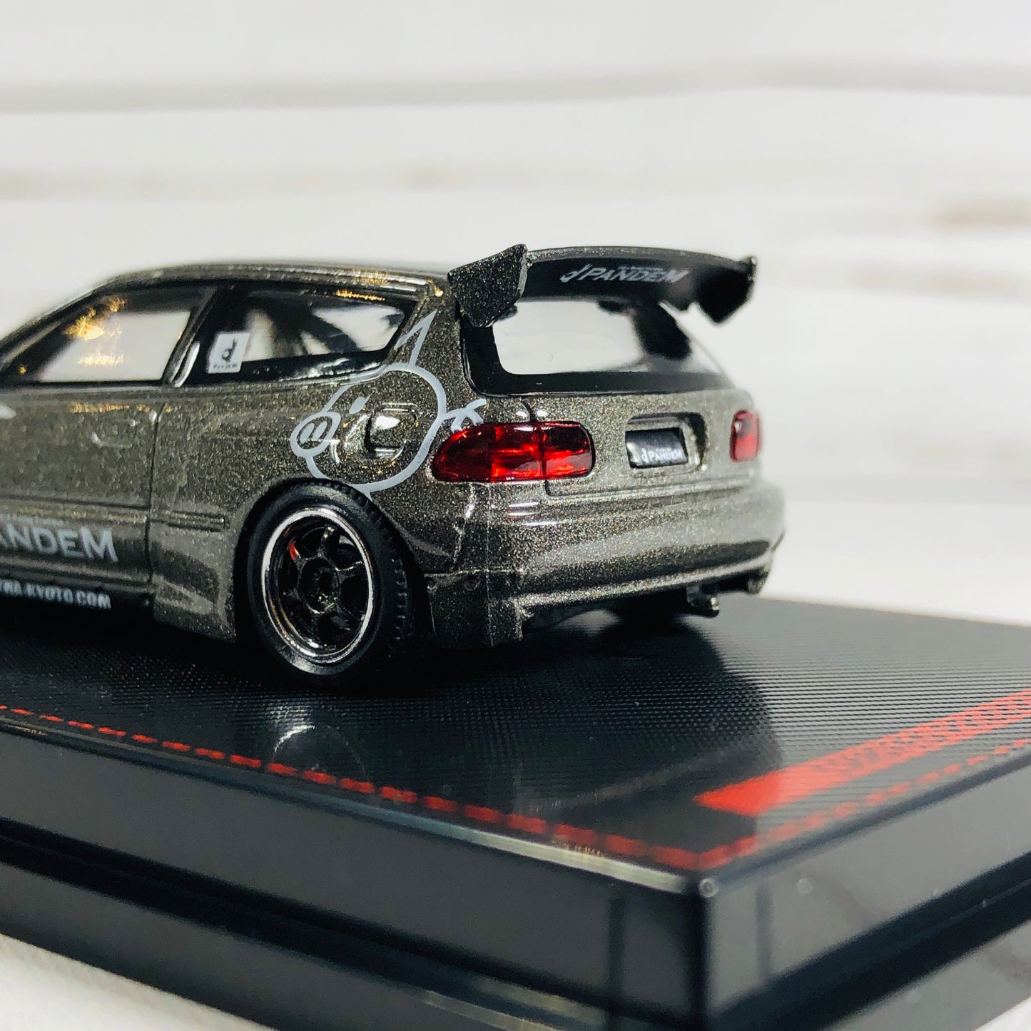 Ignition model 1/64 PANDEM CIVIC (EG6) Gun Metallic