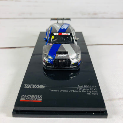 Tarmac Works 1/64 Audi RS3 LMS TCR Asia 2017 - Tarmac Works / Phoenix Racing Asia - SK Tong T64-013-17TCR8