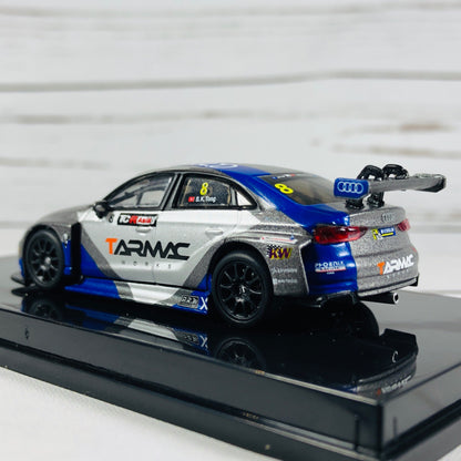 Tarmac Works 1/64 Audi RS3 LMS TCR Asia 2017 - Tarmac Works / Phoenix Racing Asia - SK Tong T64-013-17TCR8