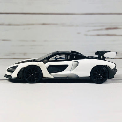 TSM MODEL MINI GT McLaren Senna White RHD (Hong Kong Exclusive)