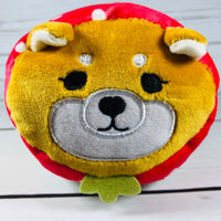 Shiba Pon Pon Plush Toy with Strawberry Scent RLK38354H-500