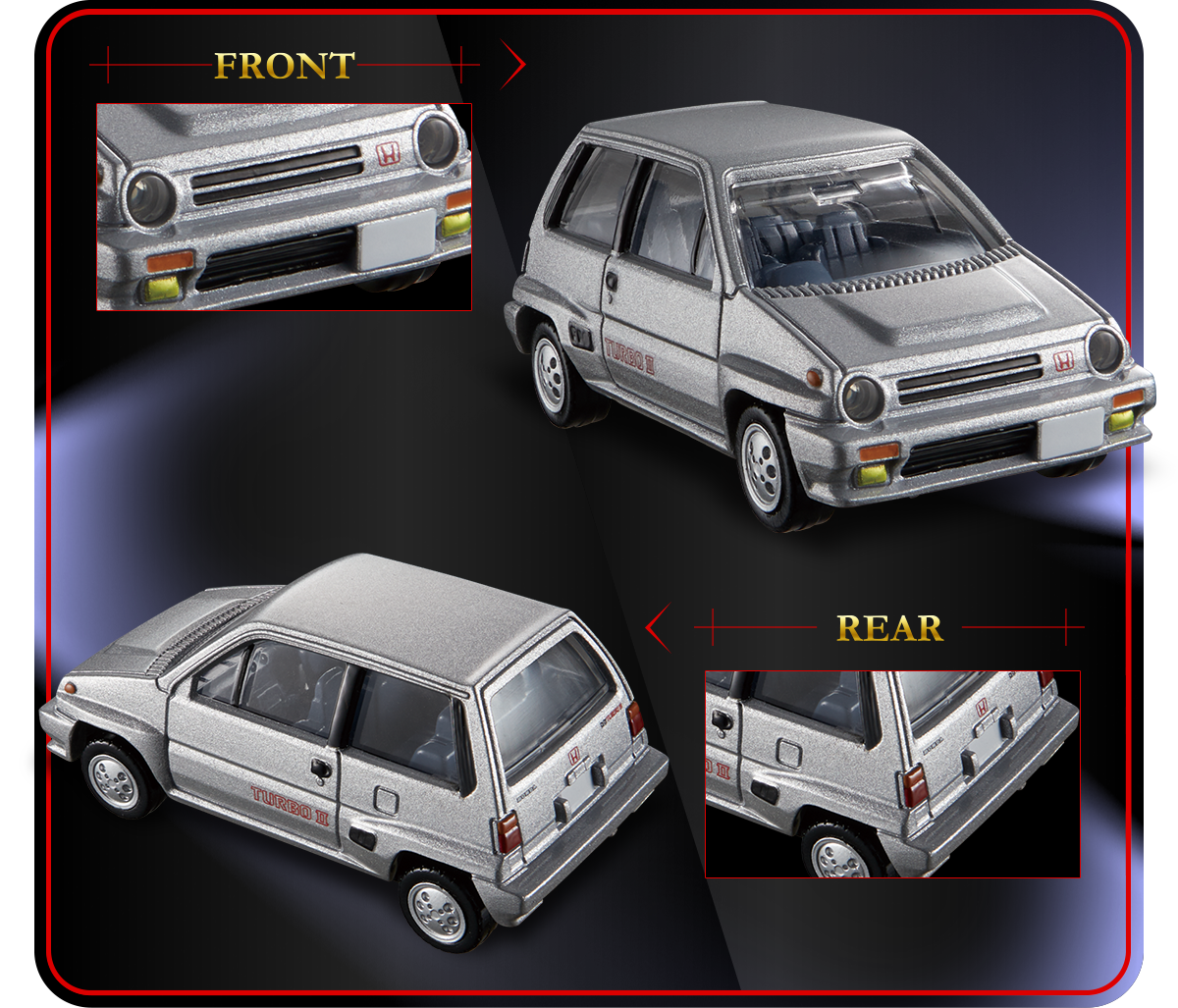 Tomica Premium 35 Honda City Turbo II