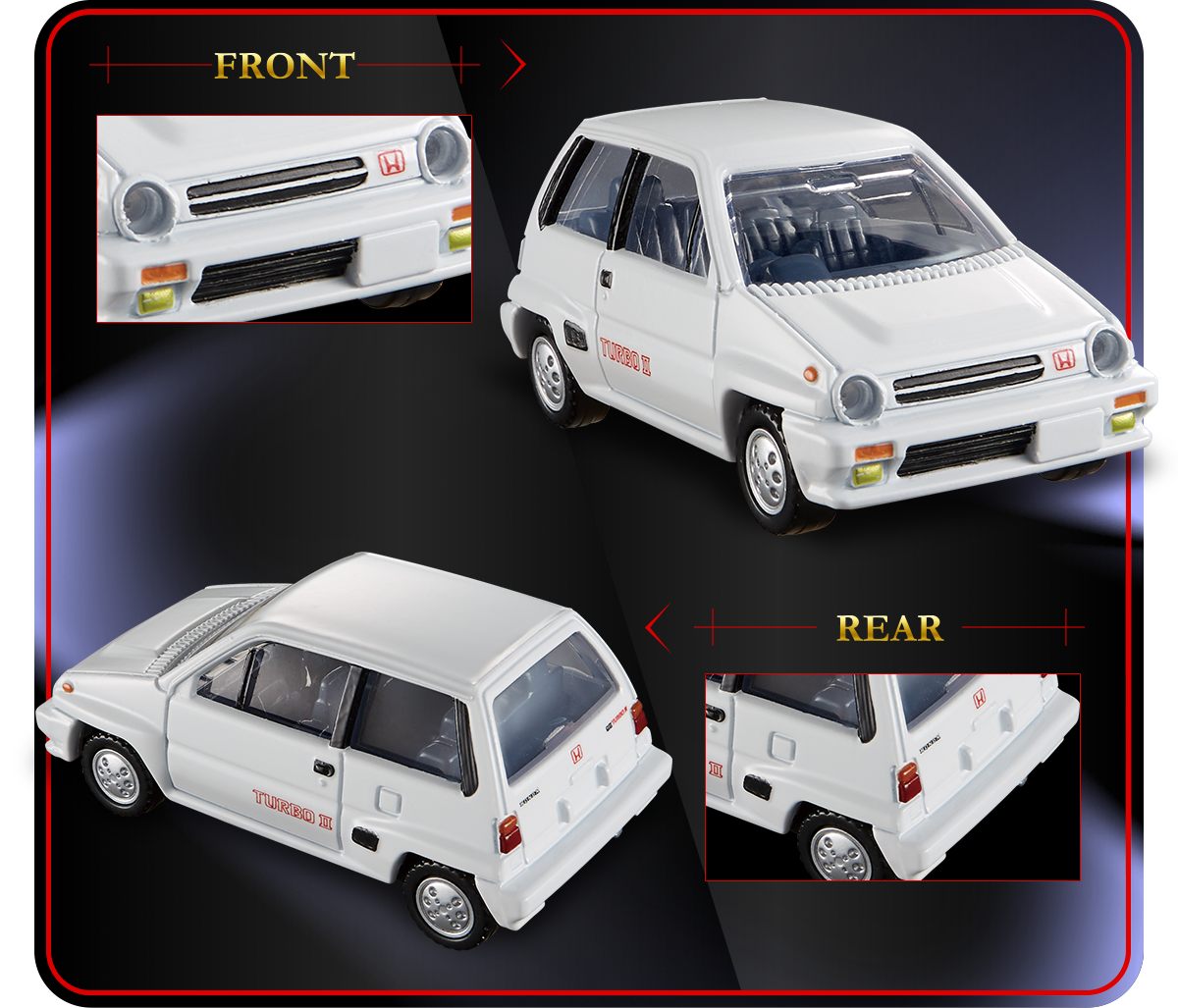 Tomica Premium 35 Honda City Turbo II  "Tomica Premium Release Commemorative Specification"