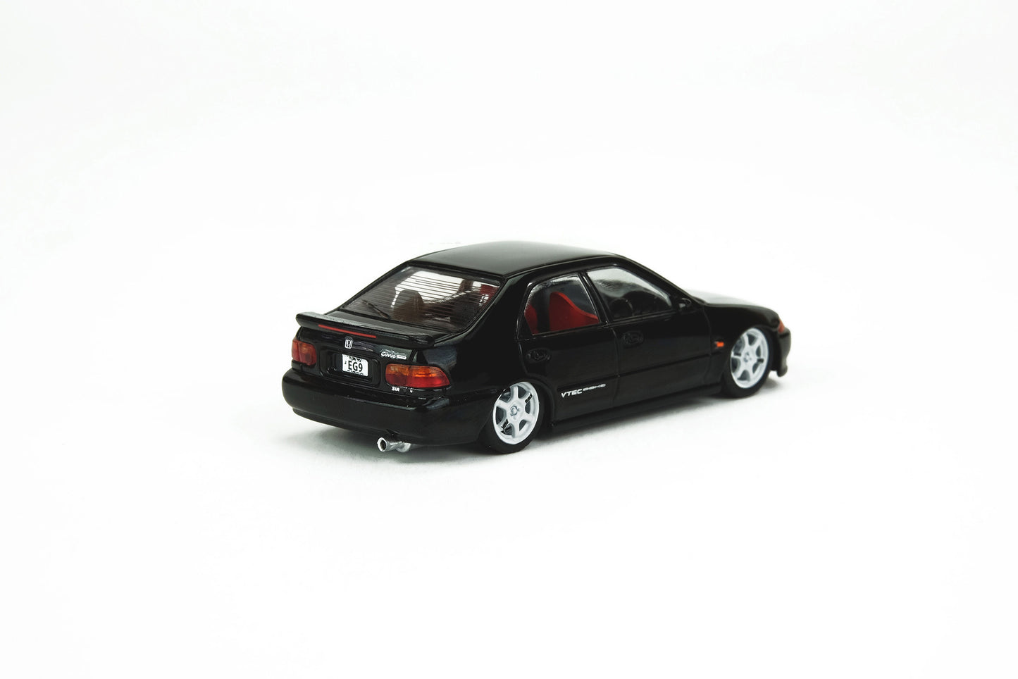 INNO64 HONDA CIVIC FERIO SiR EG9 BLACK with Customizable Stickers and 1 set of wheel IN64-EG9-BLA