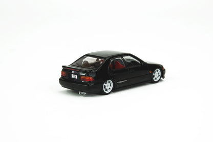 INNO64 HONDA CIVIC FERIO SiR EG9 BLACK with Customizable Stickers and 1 set of wheel IN64-EG9-BLA