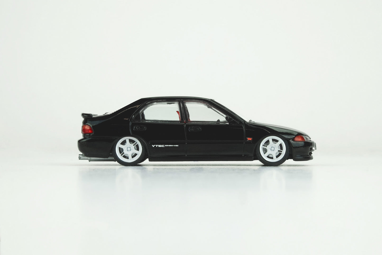 INNO64 HONDA CIVIC FERIO SiR EG9 BLACK with Customizable Stickers and 1 set of wheel IN64-EG9-BLA