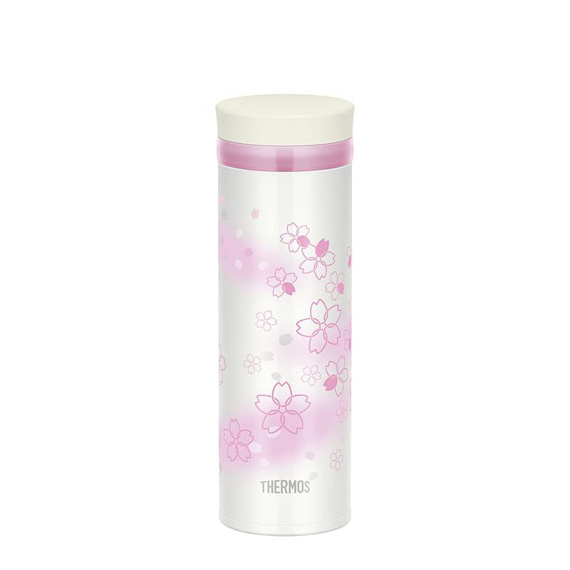 THERMOS "SAKURA" Limited Edition Vacuum Insulated Beverage Bottle 350ml JNY-351 Made in Japan