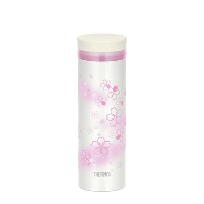THERMOS "SAKURA" Limited Edition Vacuum Insulated Beverage Bottle 350ml JNY-351 Made in Japan