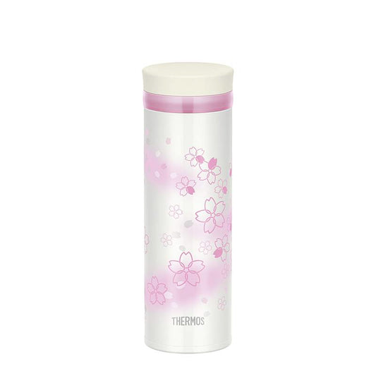 THERMOS "SAKURA" Limited Edition Vacuum Insulated Beverage Bottle 350ml JNY-351 Made in Japan