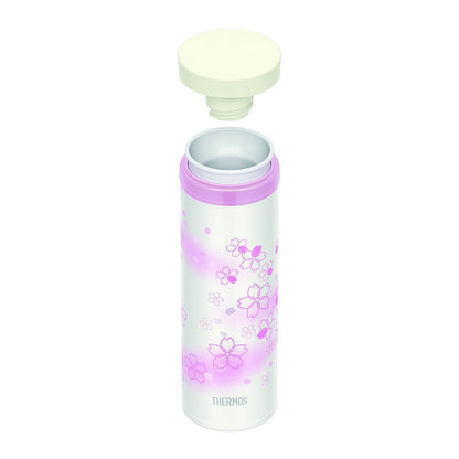 THERMOS "SAKURA" Limited Edition Vacuum Insulated Beverage Bottle 350ml JNY-351 Made in Japan