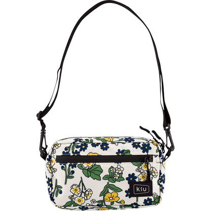 KiU Waterproof Mini Shoulder Bag - Flora Off White K68-050