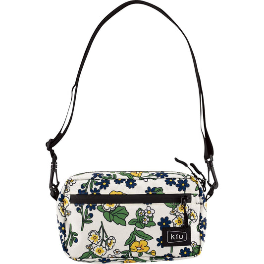 KiU Waterproof Mini Shoulder Bag - Flora Off White K68-050