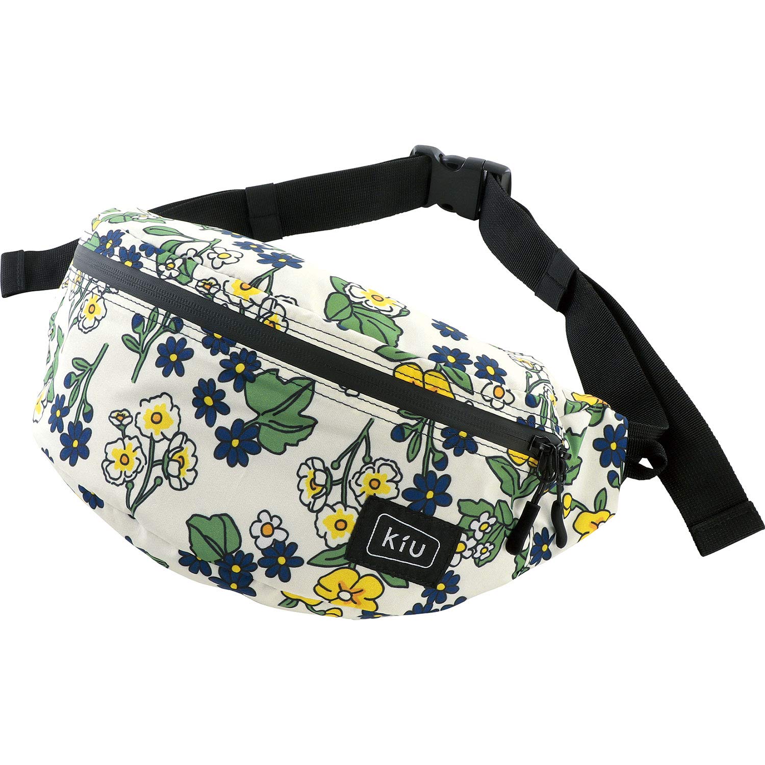 KiU Waterproof Body Bag - Foral Off White K84-050