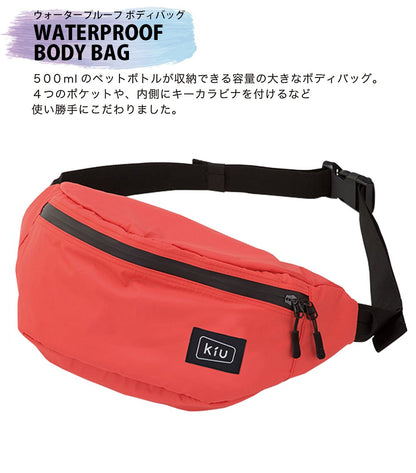 KiU Waterproof Body Bag - Pink K84-909