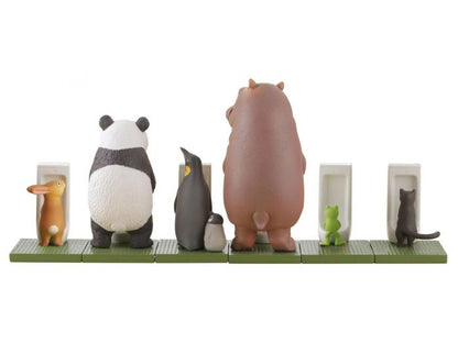 miniQ Sato Kunio's Animal Bathroom in Groups 2 Blind Box by KAIYODO 海洋堂