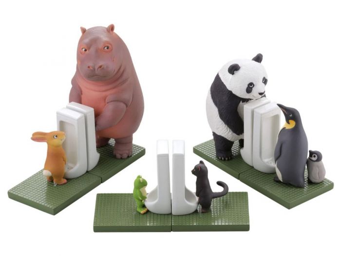miniQ Sato Kunio's Animal Bathroom in Groups 2 Blind Box by KAIYODO 海洋堂