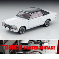 TOMYTEC Tomica Limited Vintage 1/64 Toyopet Crown Hardtop SL 1968 (White / Black) LV-196a