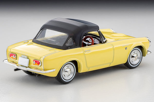 TOMYTEC Tomica Limited Vintage 1/64 Honda S800 Closed Top (Yellow) LV-200b