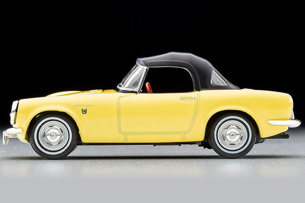 TOMYTEC Tomica Limited Vintage 1/64 Honda S800 Closed Top (Yellow) LV-200b