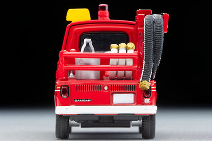 TOMYTEC TLV 1/64 Subaru Sambar Pump Fire Engine (with figure) LV-68c