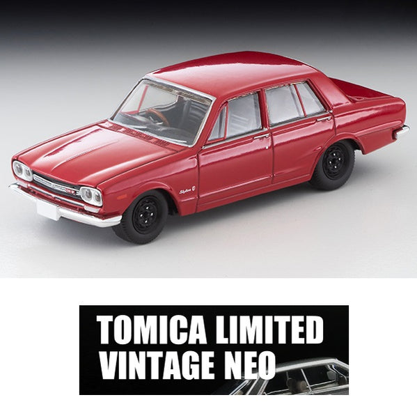 TOMYTEC Tomica Limited Vintage 1/64 Nissan Skyline 2000GT-R (Red) 1969 LV-176c
