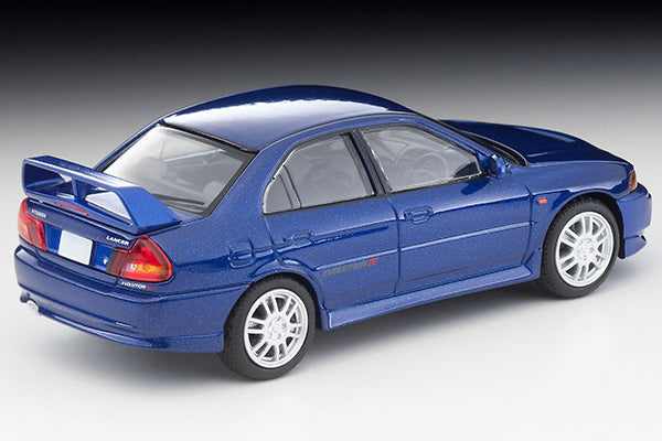 TOMYTEC TLVN 1/64 Mitsubishi Lancer GSR Evolution IV (Navy Blue) LV-N186e