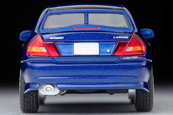 TOMYTEC TLVN 1/64 Mitsubishi Lancer GSR Evolution IV (Navy Blue) LV-N186e